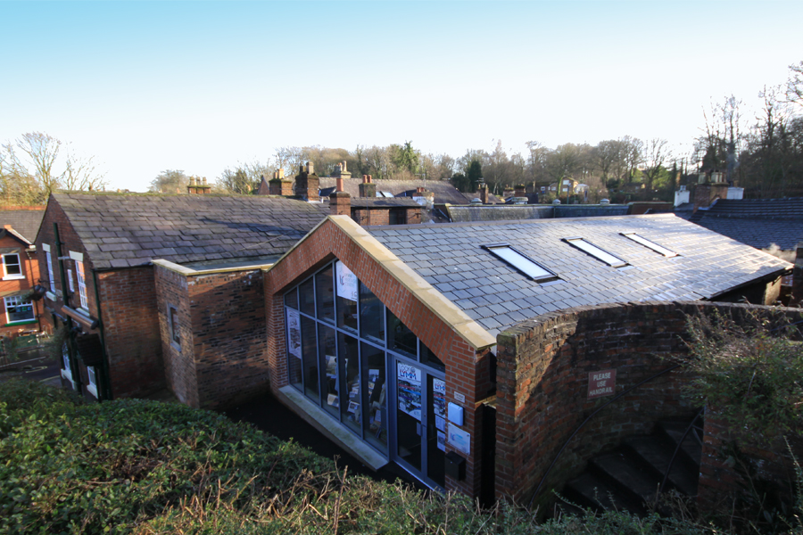 Lymm Heritage Centre, zinc roof, glazed gable, Warrington