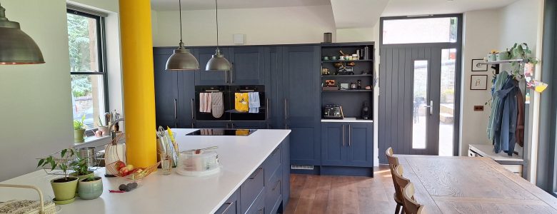 open plan kitchen extension